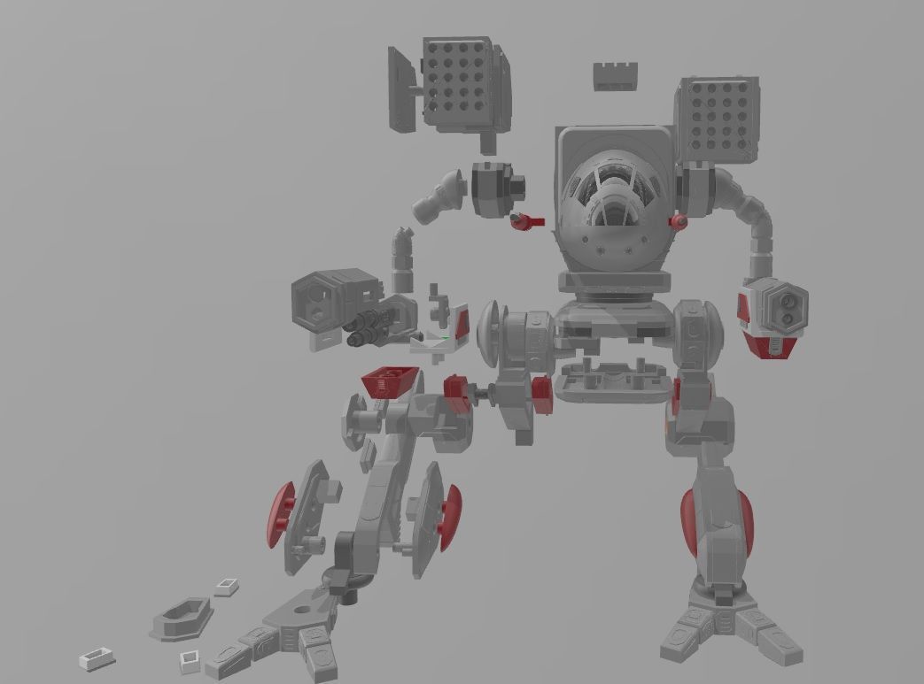 MAD CAT J  MC Ver 3D print model_2