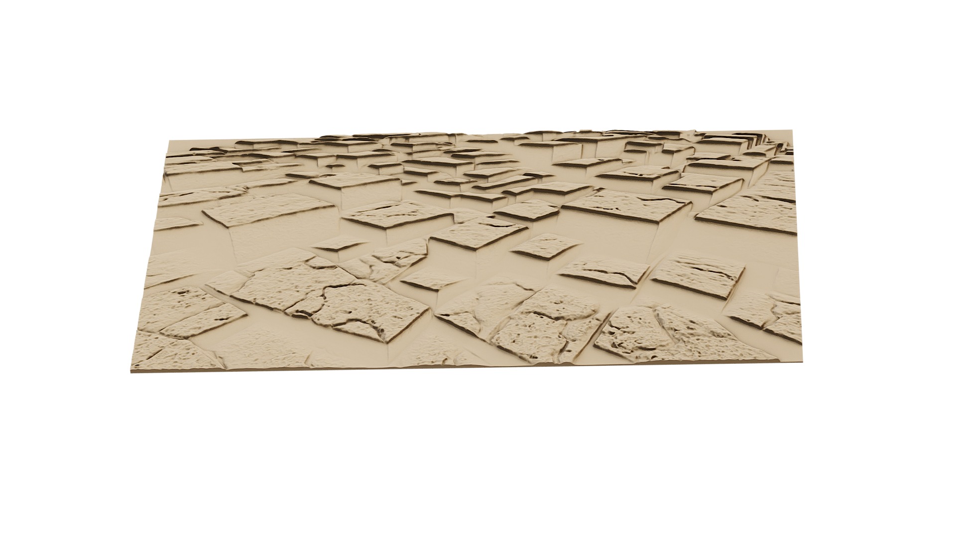 decor set wall panel wall stone relief mural CNC 28 3D model_3