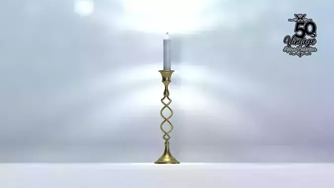 50S Twist Chandelier