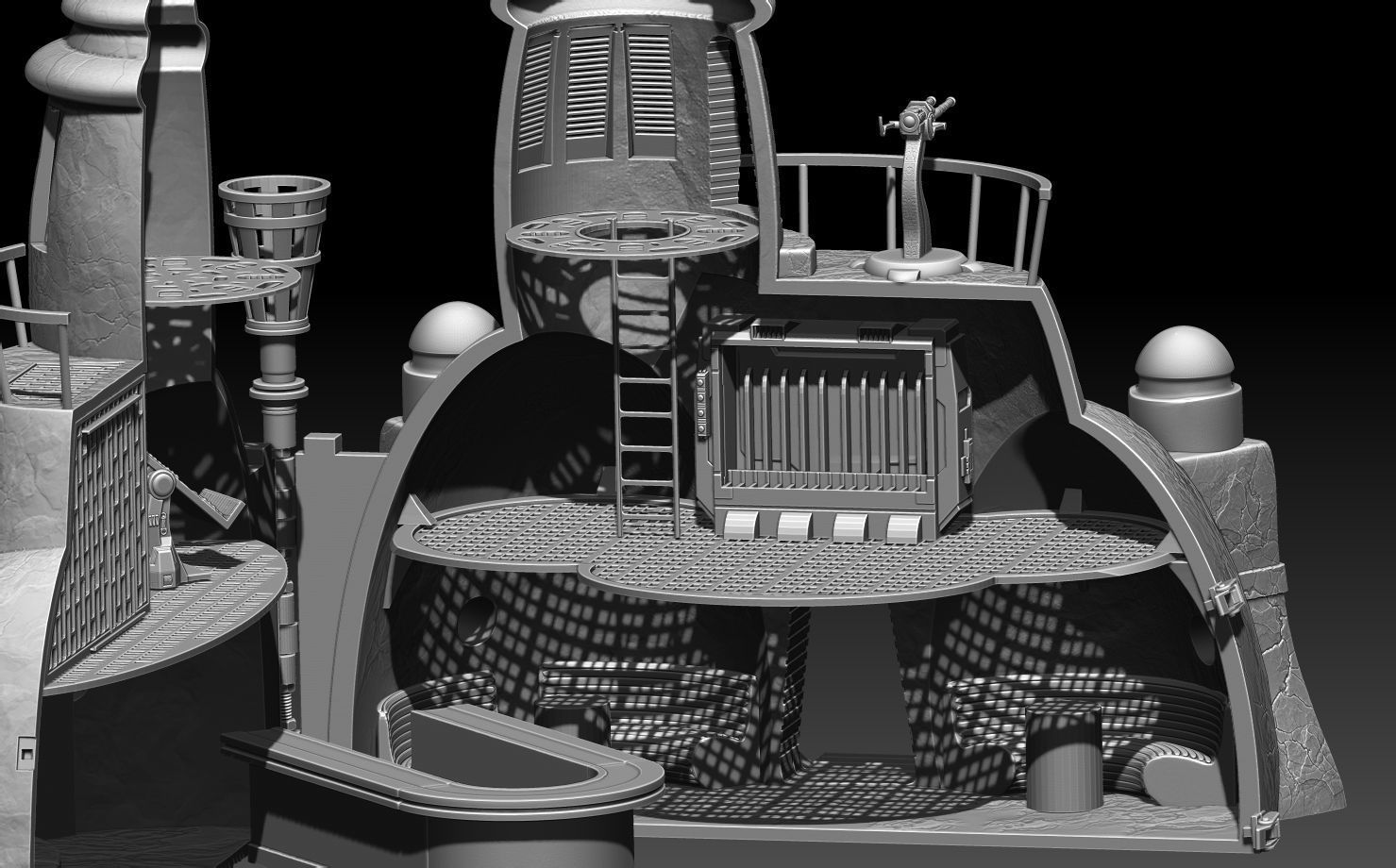 Smugglers Bounty Playset 3D print model_24