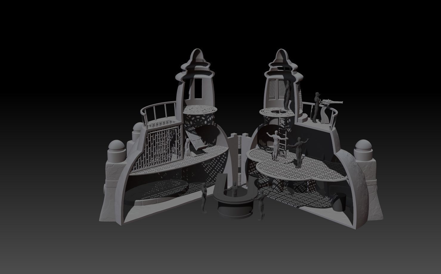 Smugglers Bounty Playset 3D print model_8