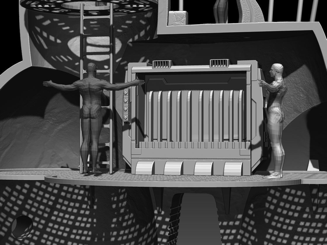 Smugglers Bounty Playset 3D print model_11