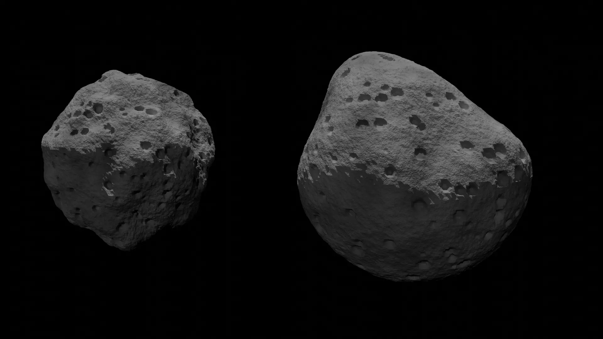 Asteroid 3D model