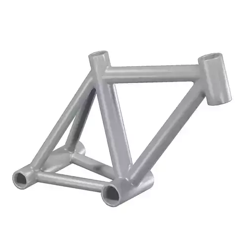 Games Bicycle Frame Toy Low-poly 3D model