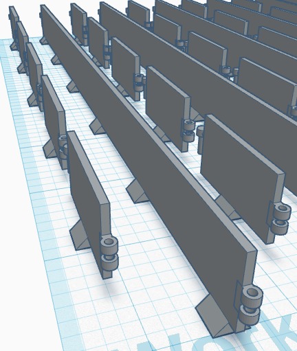 drift rc track barriers v2 3D print model_2