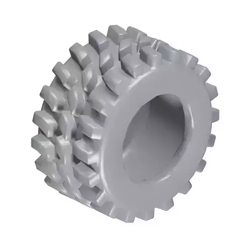 Games Truck Tyre Toy Low-poly 3D model
