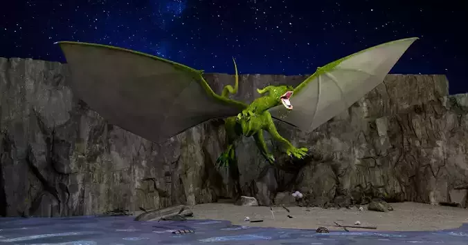 Dragon Spirit  3D model