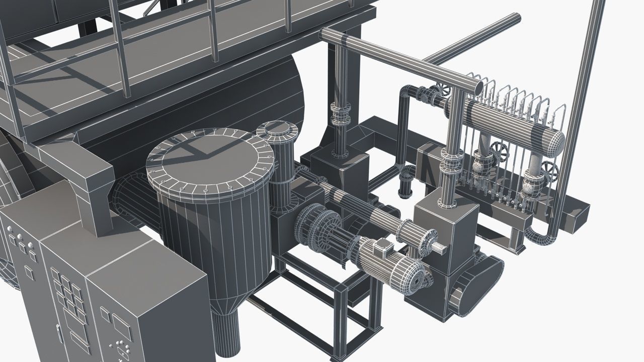Vacuum Furnace 3D model_15