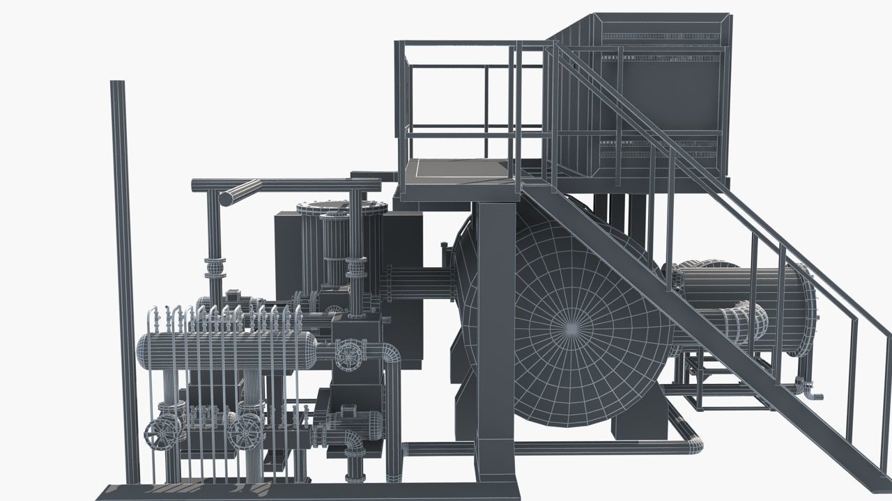 Vacuum Furnace 3D model_17