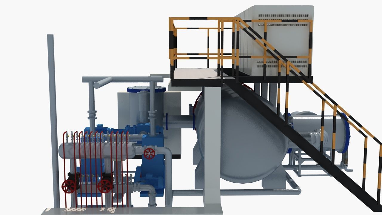 Vacuum Furnace 3D model_10