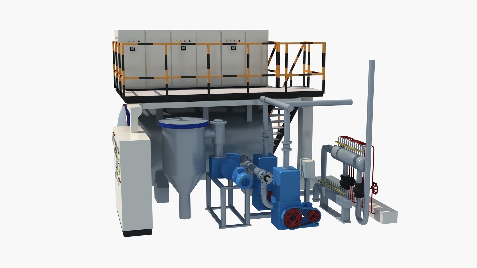 Vacuum Furnace 3D model_2