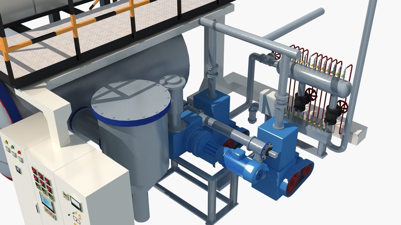 Vacuum Furnace 3D model_9