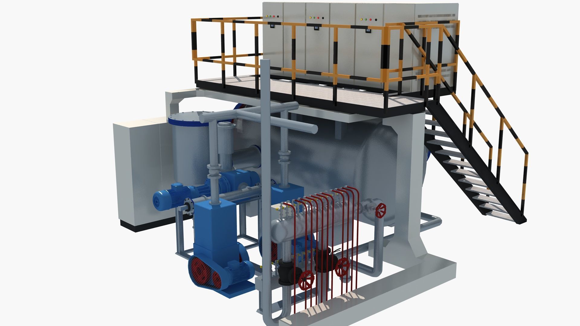 Vacuum Furnace 3D model_3