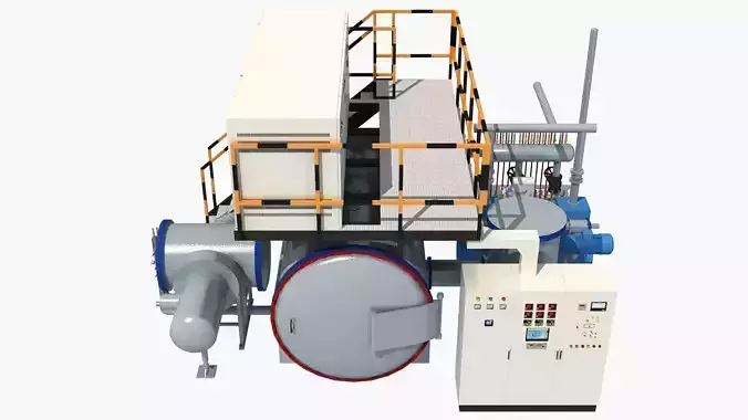Vacuum Furnace 3D model