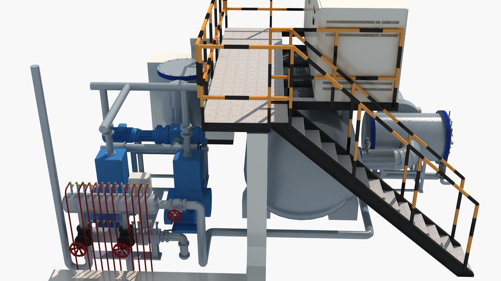Vacuum Furnace 3D model_4