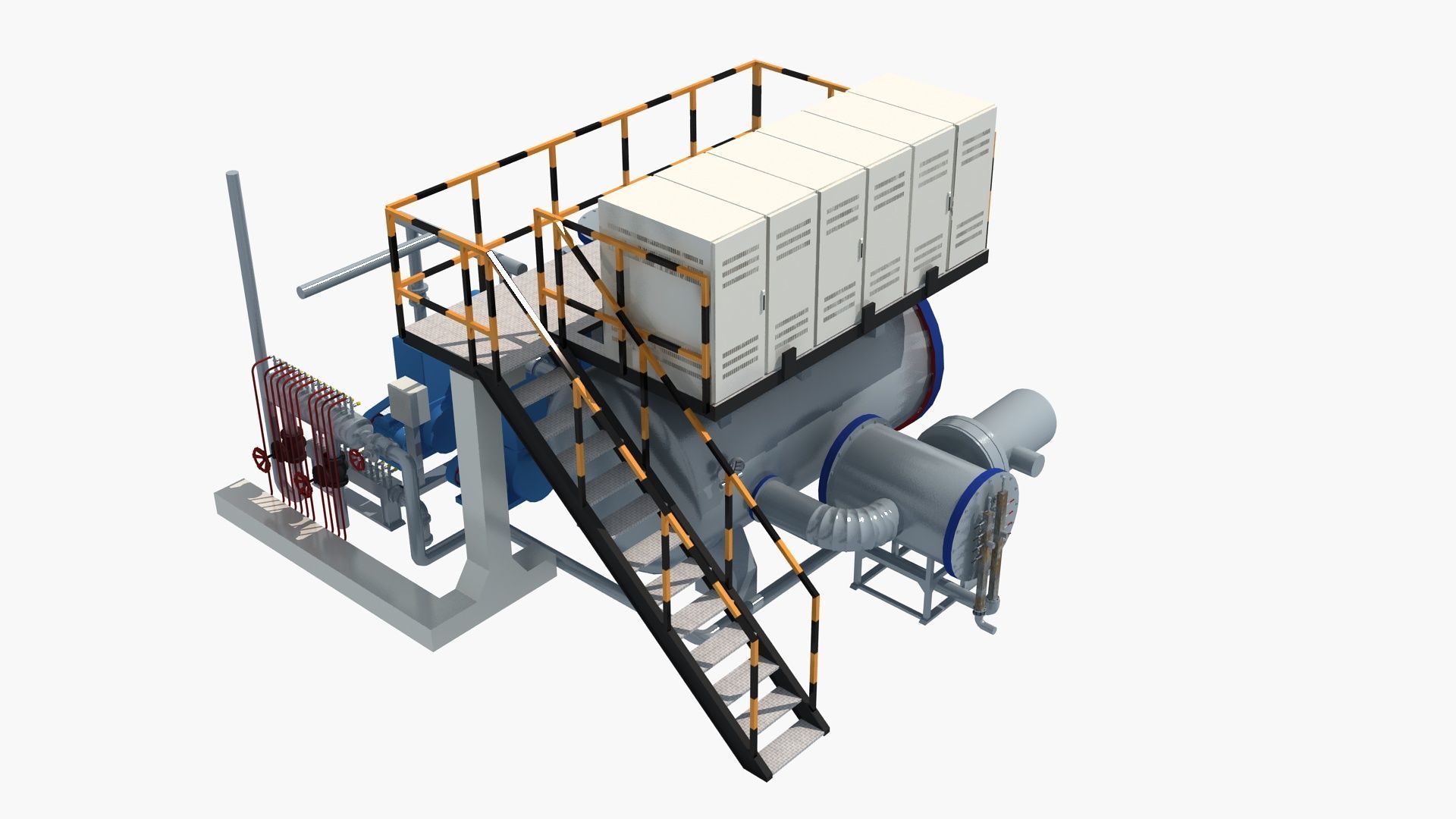 Vacuum Furnace 3D model_5