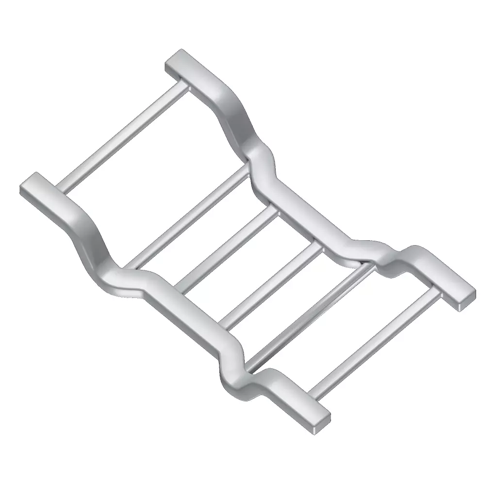 Games Vehicle Chassis Toy Low-poly 3D model_0