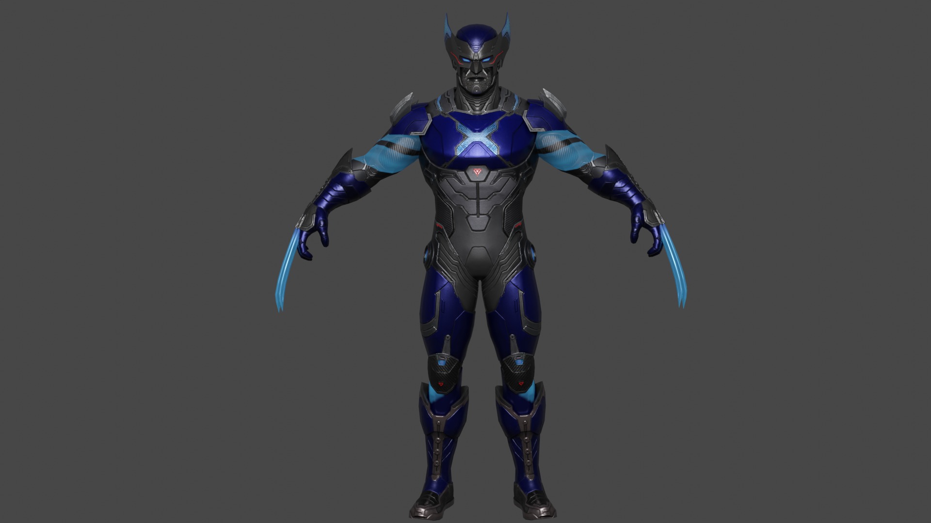 Wolverine 3D Model 3D model_1