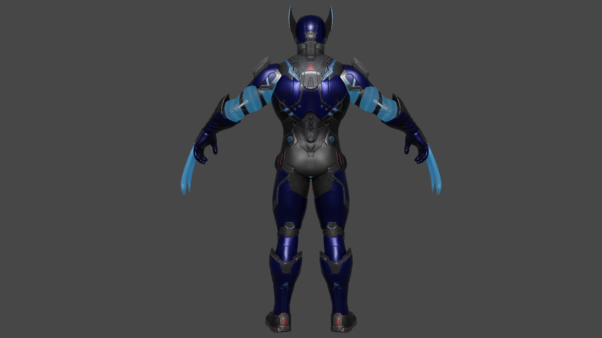 Wolverine 3D Model 3D model_5