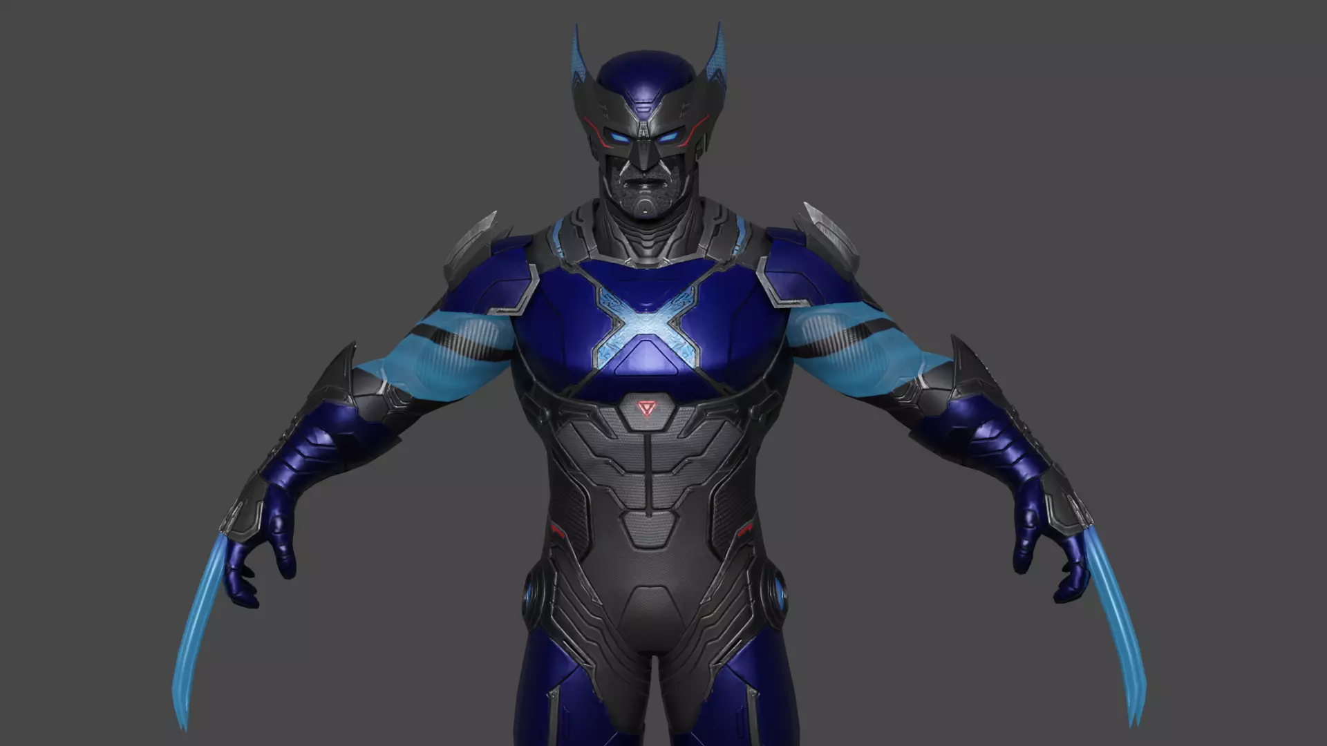 Wolverine 3D Model 3D model_0