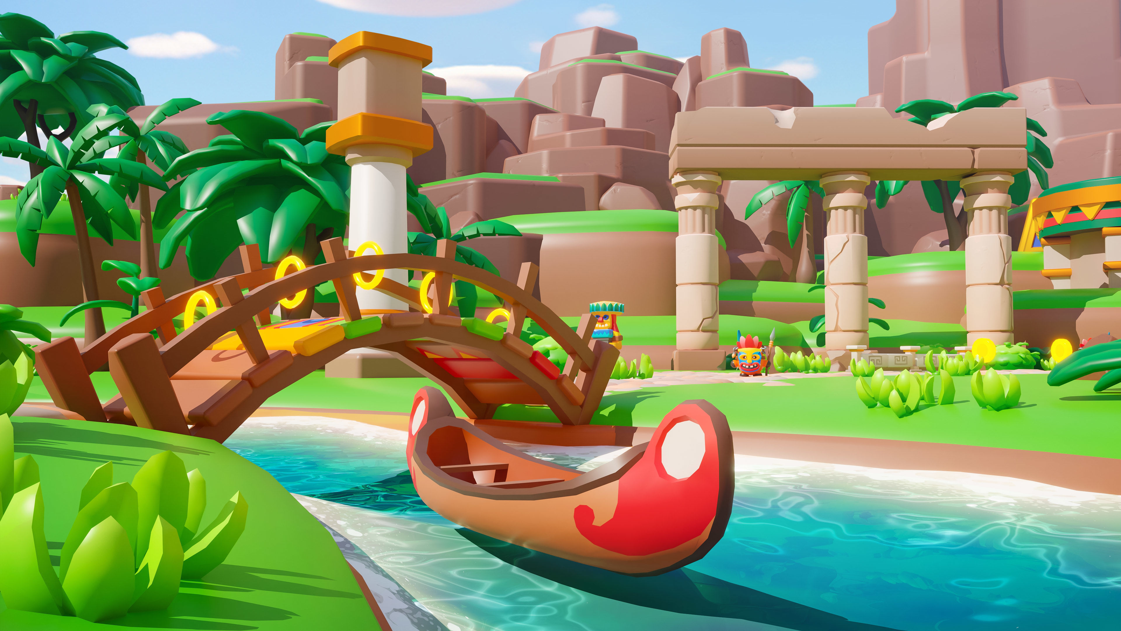 Temple Low-poly 3D model_21