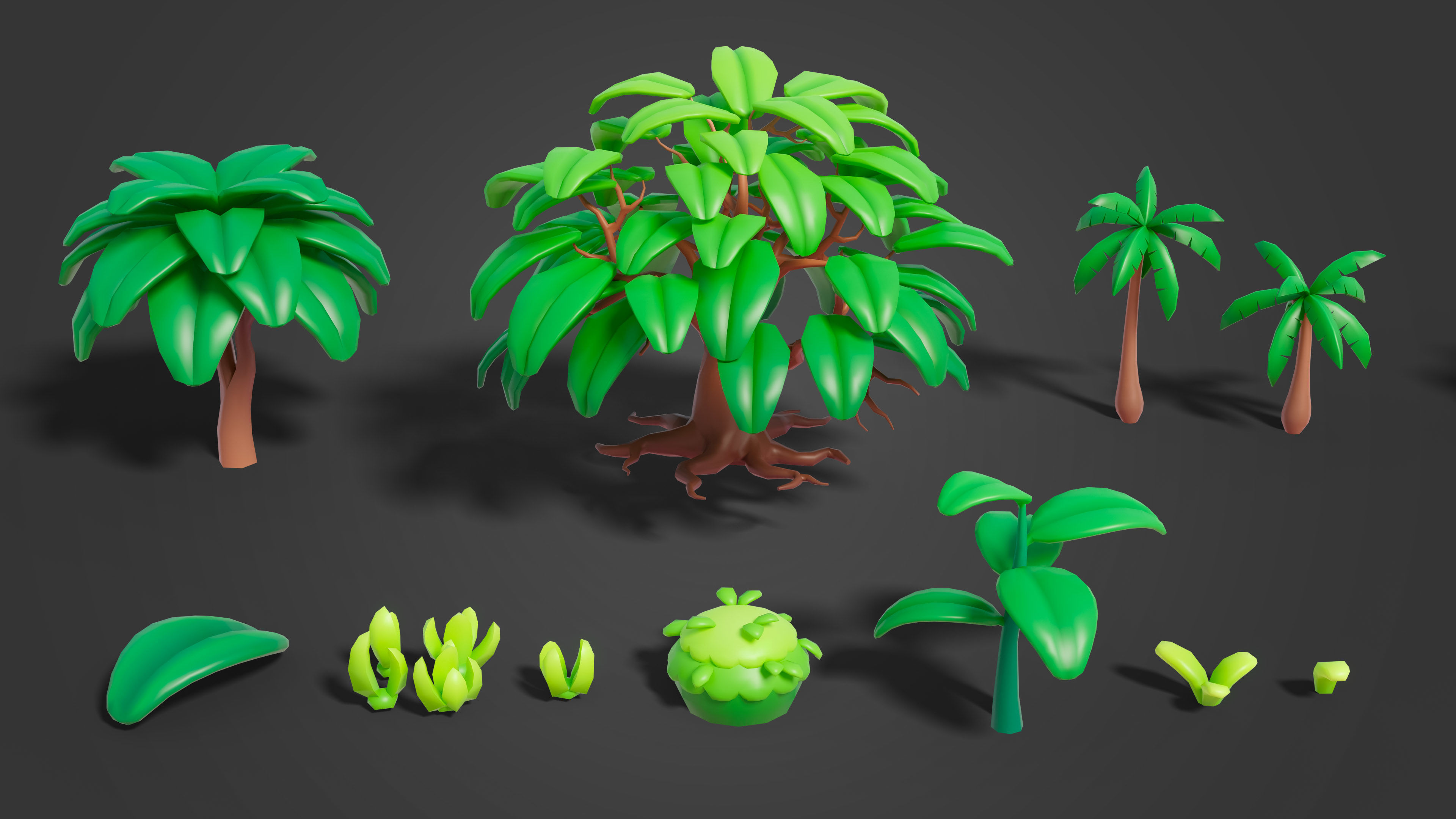 Temple Low-poly 3D model_26