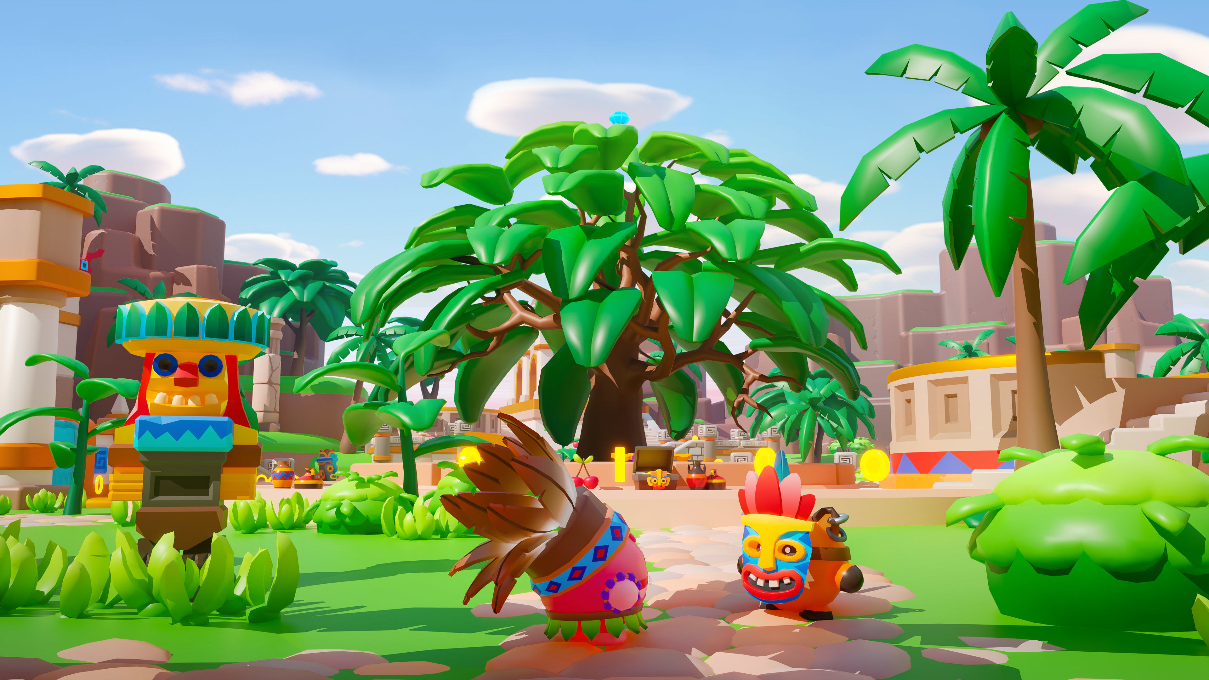 Temple Low-poly 3D model_18