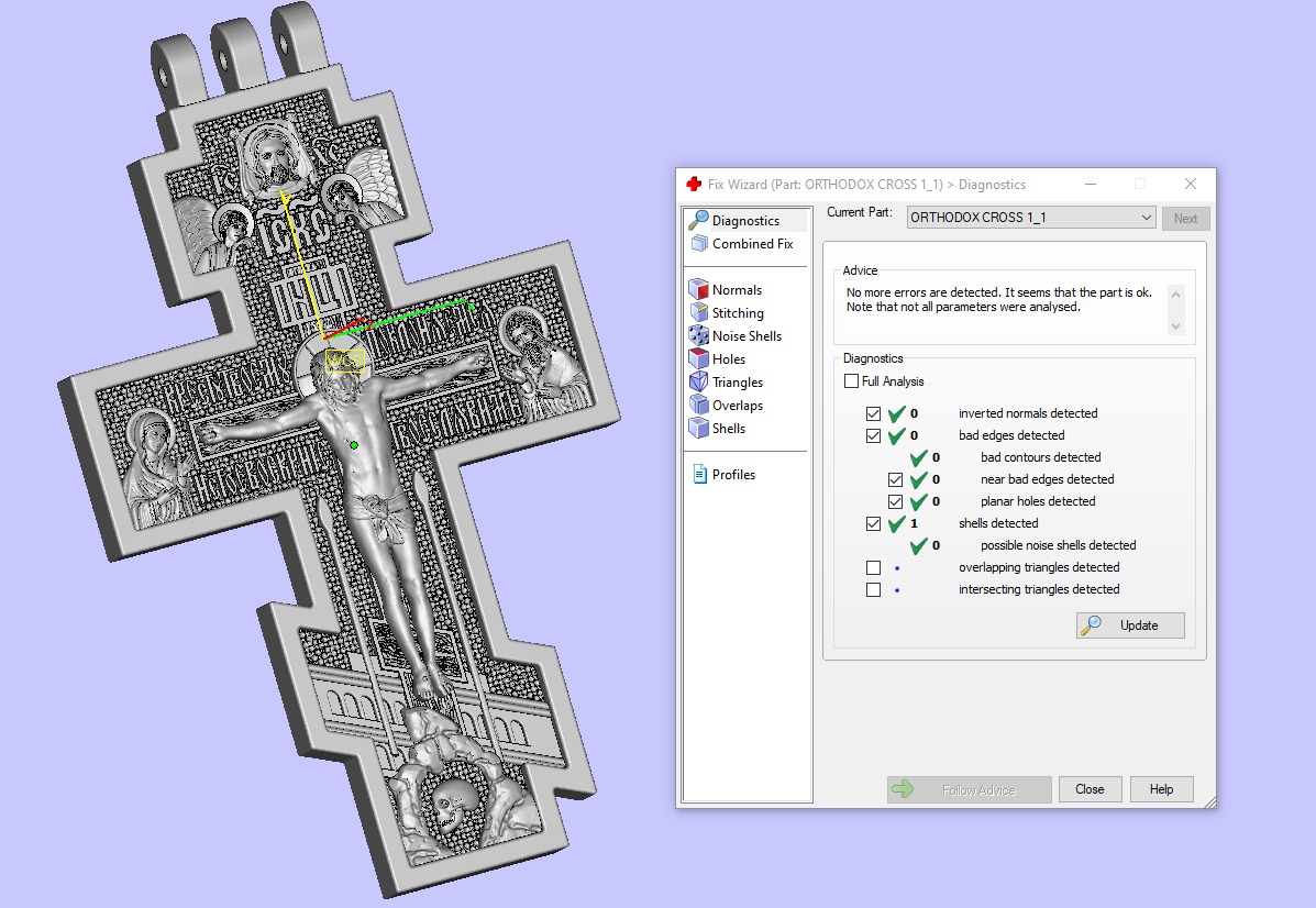 ORTHODOX CROSS 1 Printable Model 3D print model_14