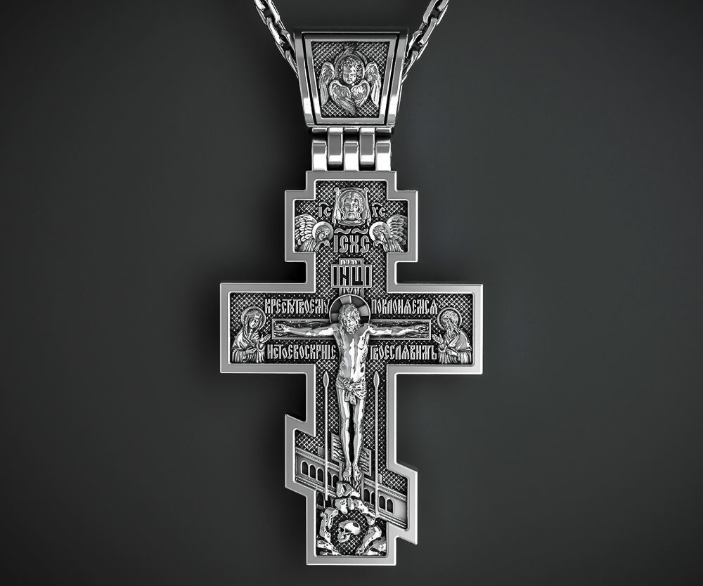 ORTHODOX CROSS 1 Printable Model 3D print model_2