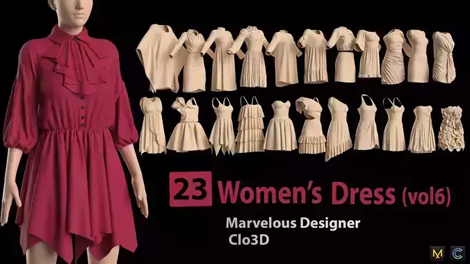23 Womens Dress -vol6