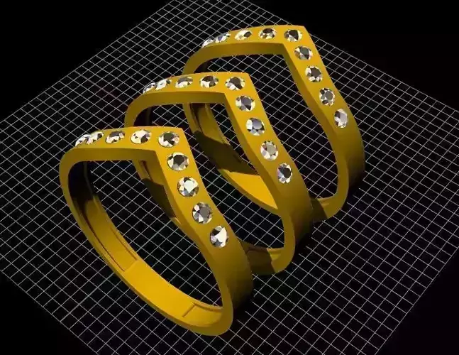 vanki Rings 3dm file 3D print model