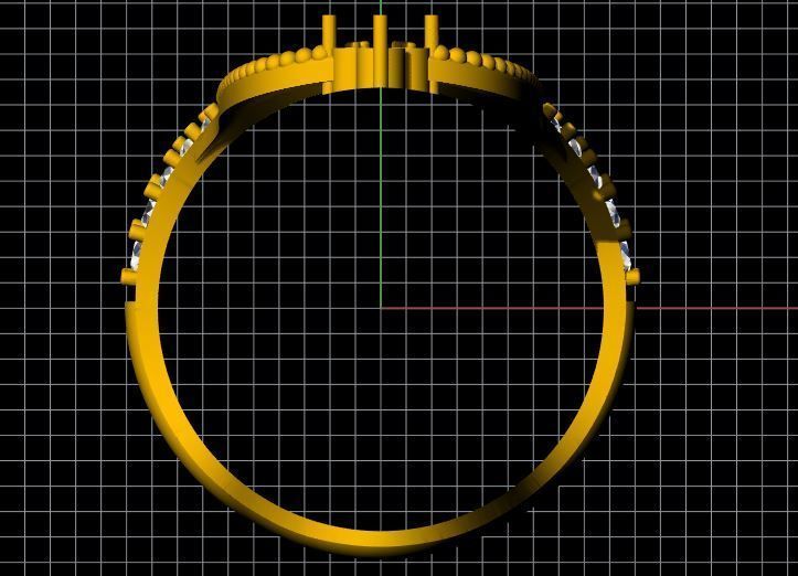 Vanki Ring 3dm file 3D print model_5