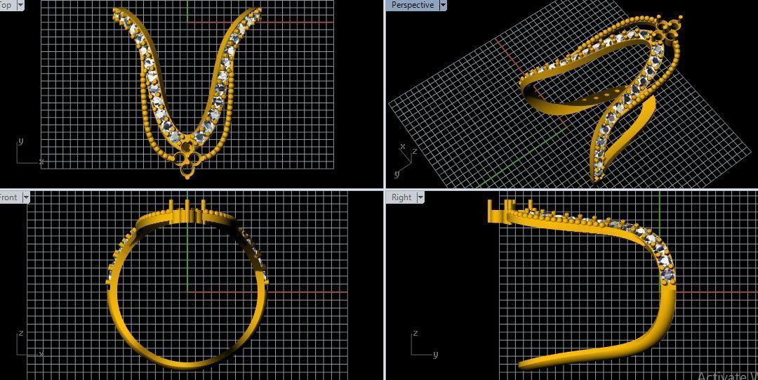 Vanki Ring 3dm file 3D print model_1