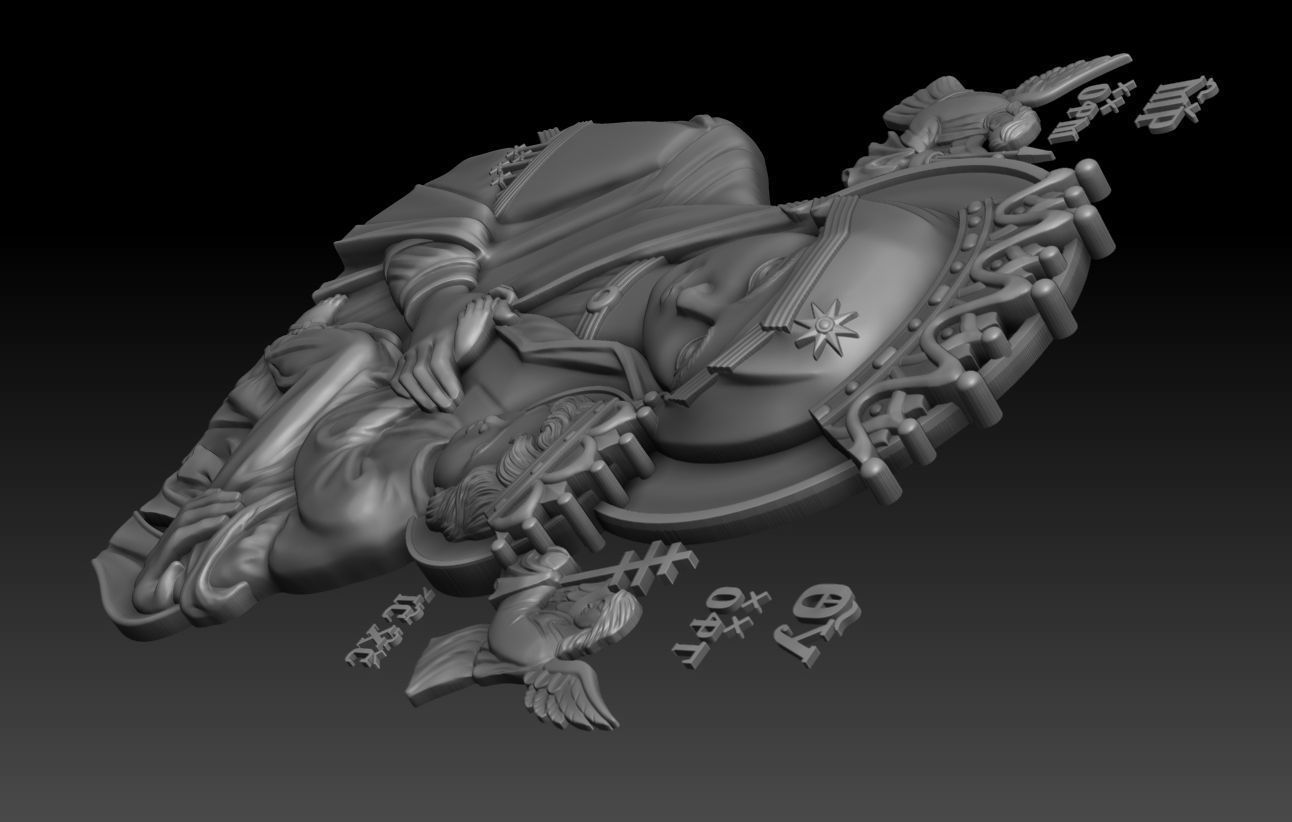 Our Lady of Perpetual Help 3D print model_11