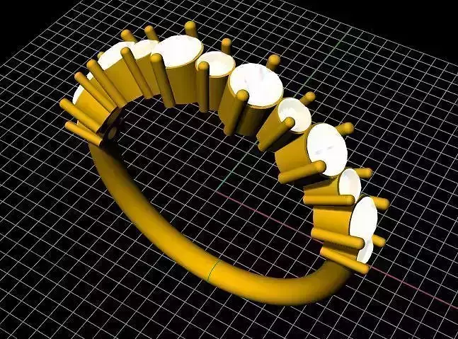 Cluster  Ring 3dm file