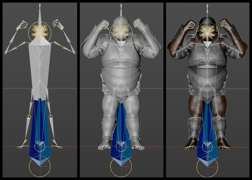 Gorilla Warrior  3D model_8