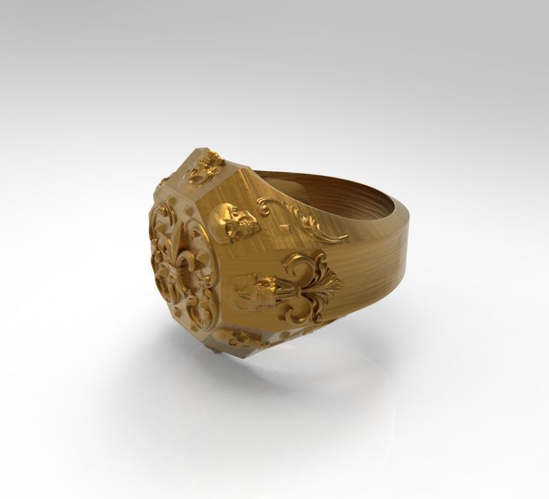 chopper ring 3D print model_1