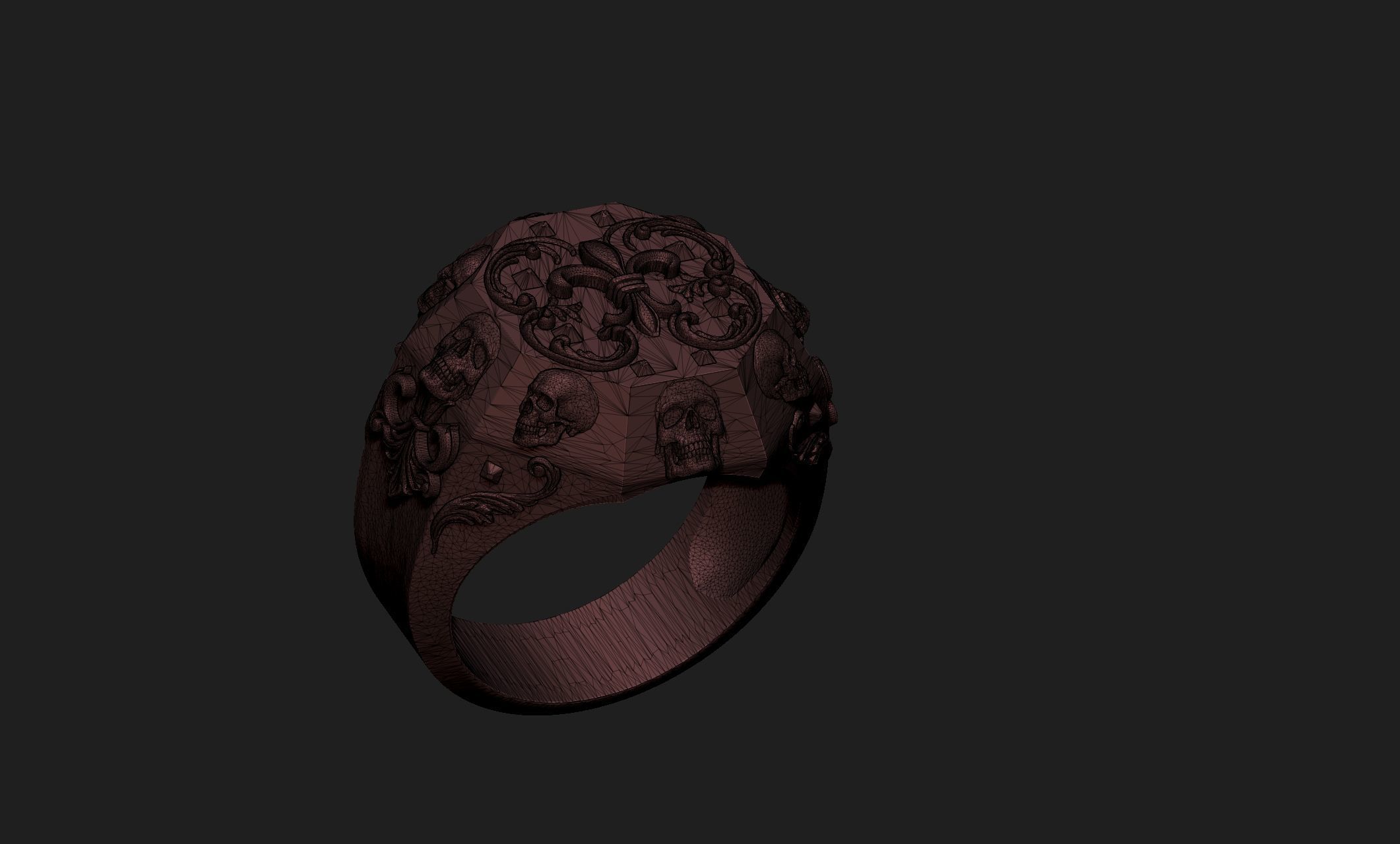 chopper ring 3D print model_3