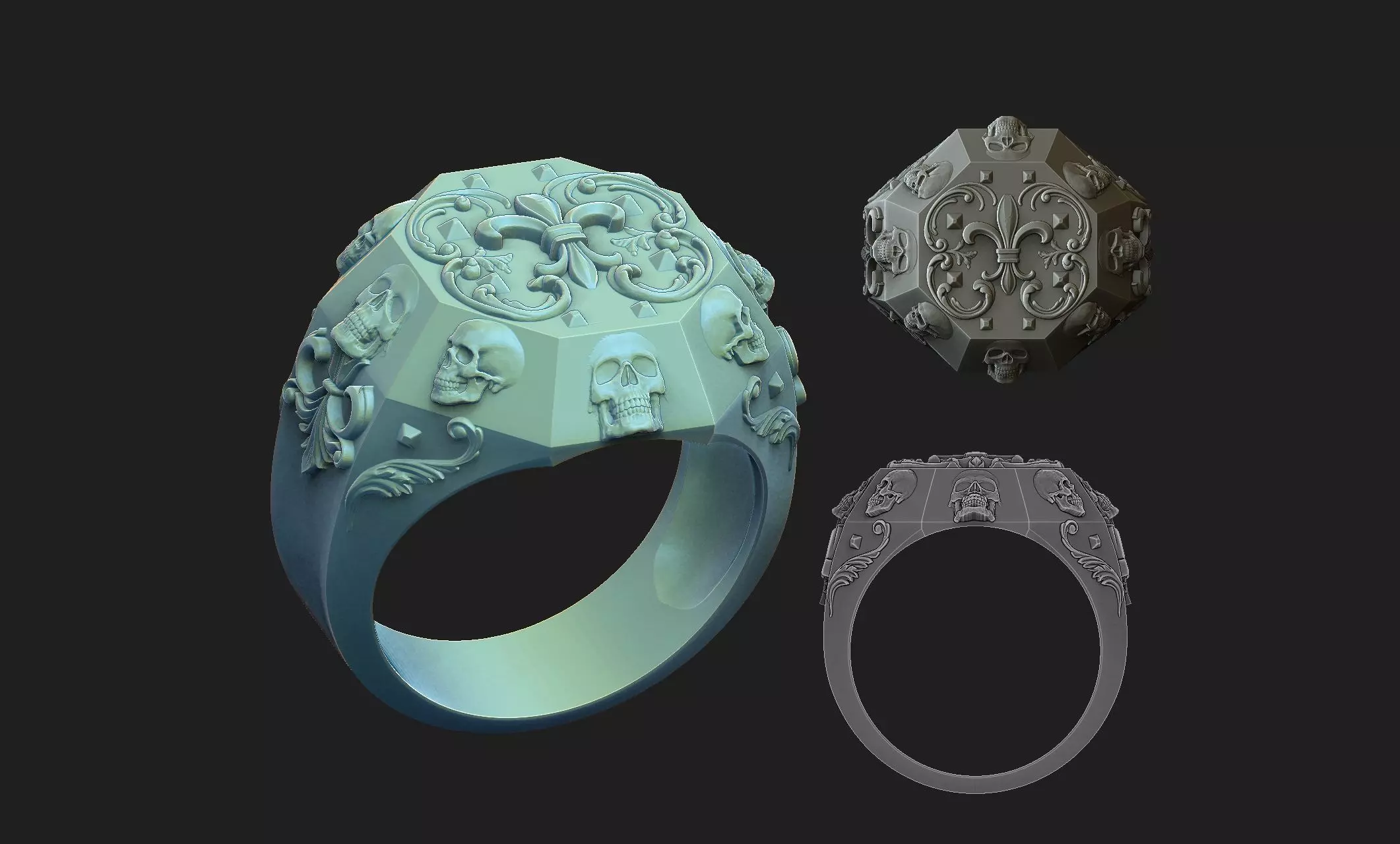 chopper ring 3D print model_0