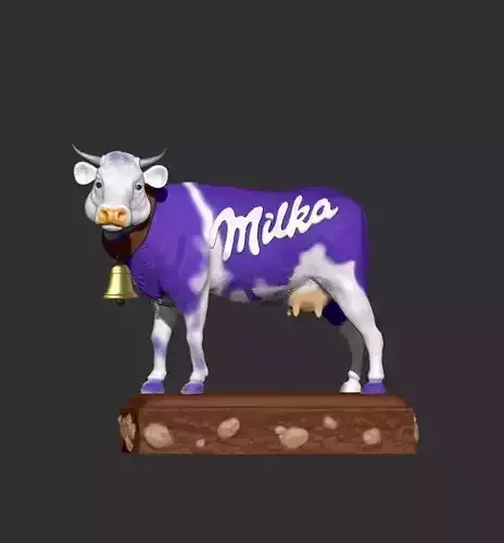 Milka Cow Sculp