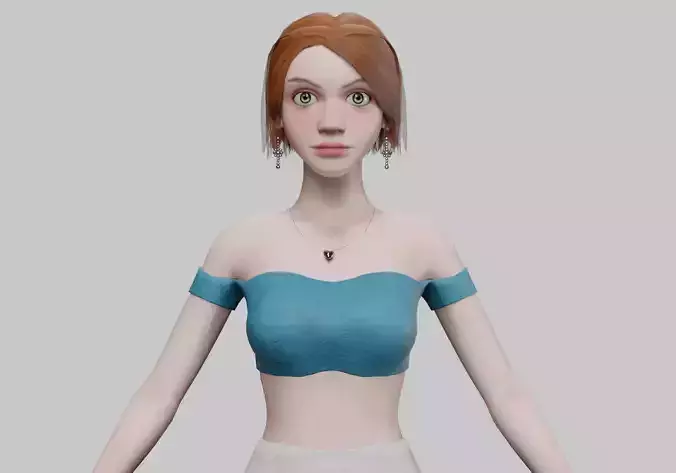 sweet basic woman V28660 