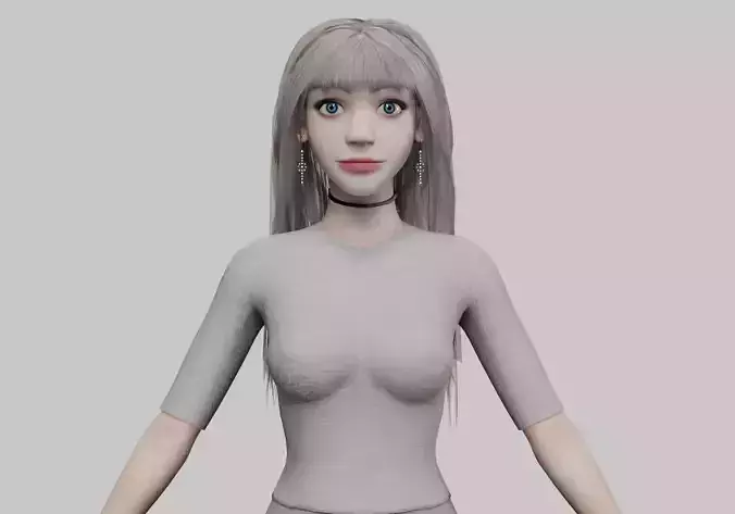 pretty stylized woman V33850 