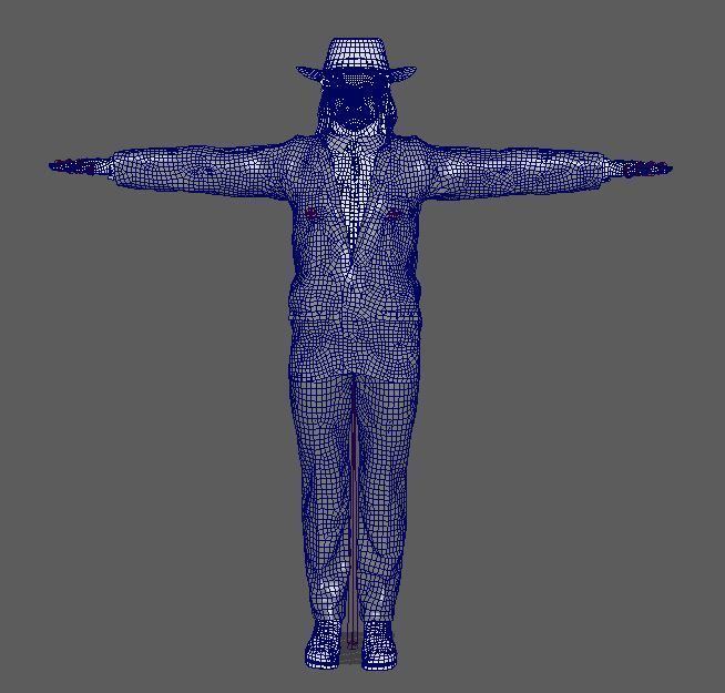 Michael Jackson 3D Model Low-poly 3D model Low-poly 3D model_18