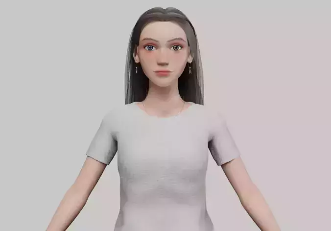 pretty cute woman V31280 