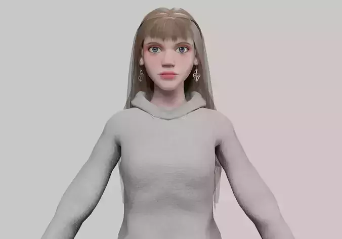 cute teen woman V36794 