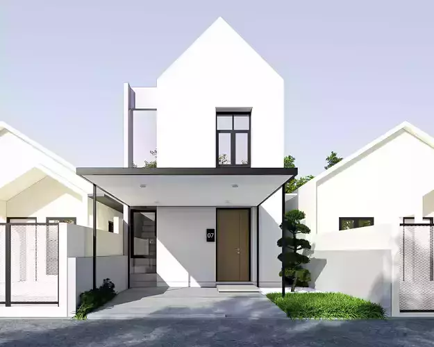 Full House 2 Storey Architecture and Interior Design
