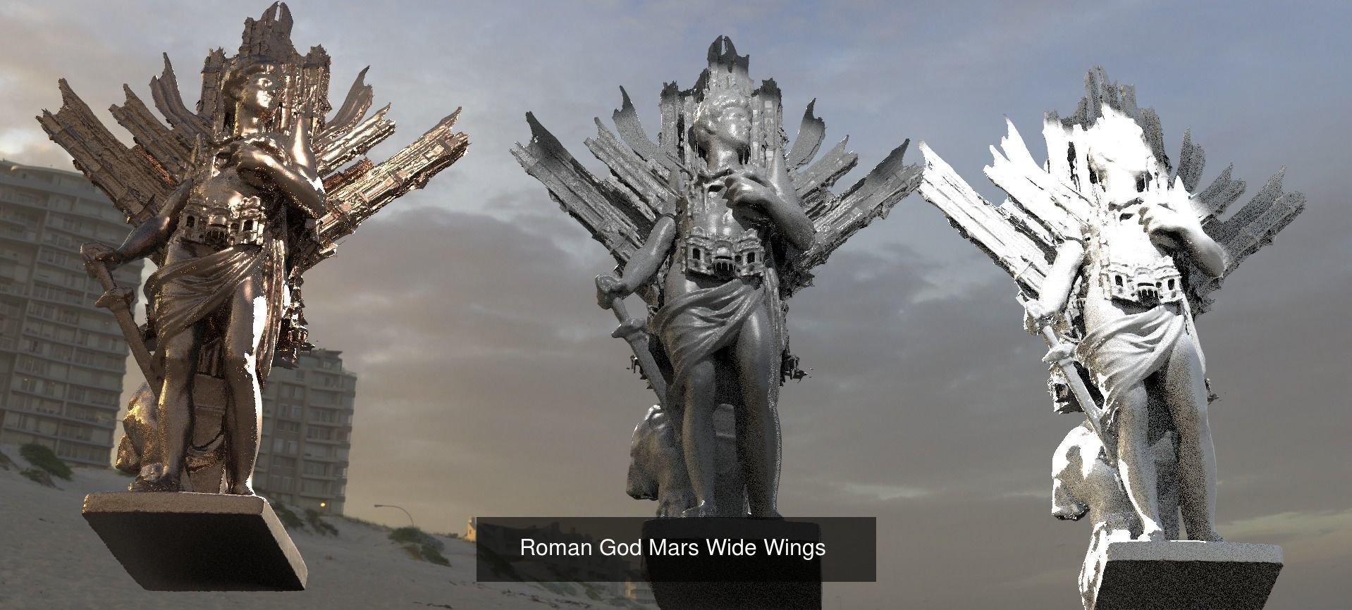 Roman Bust Statue collection _4