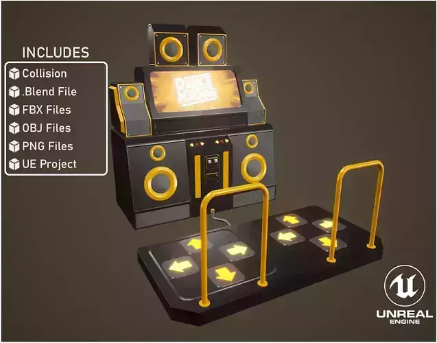 Retro Arcade Dance Machine