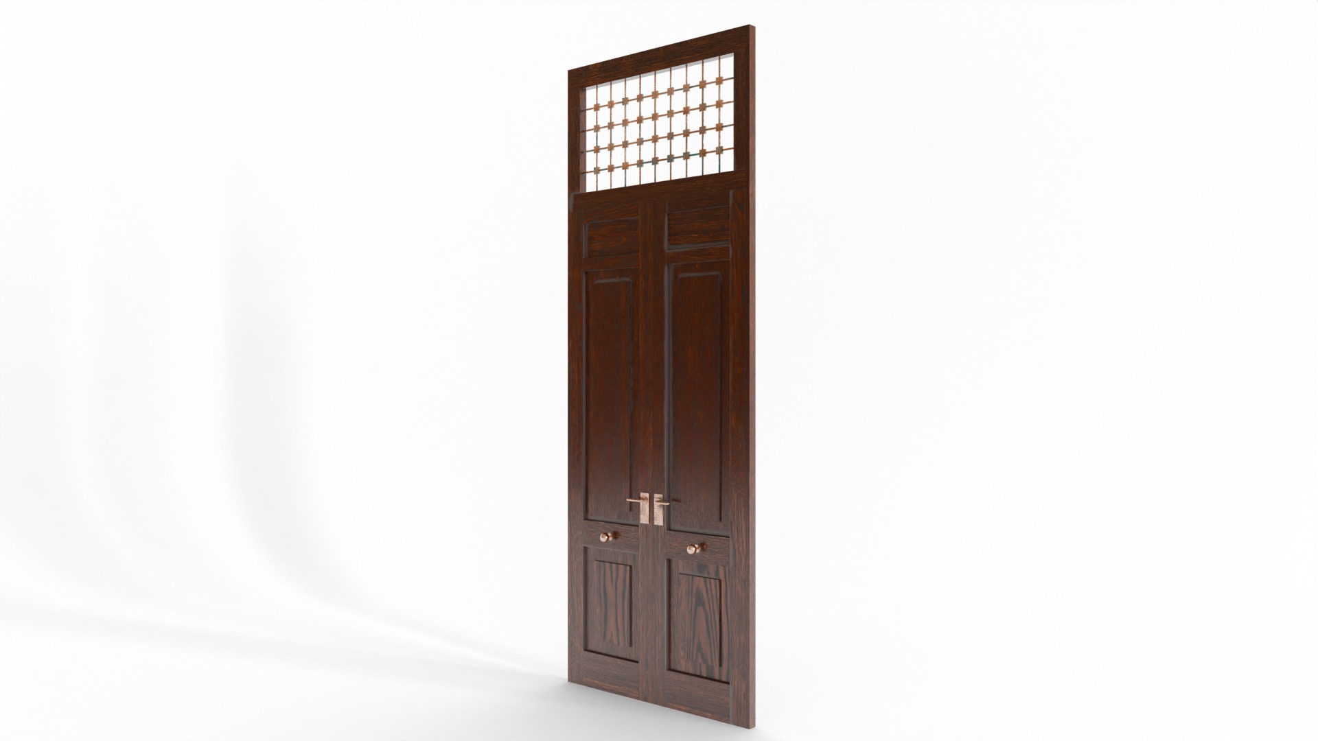 Antique Door 3D model_3