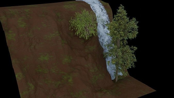 Waterfall  Free 3D model